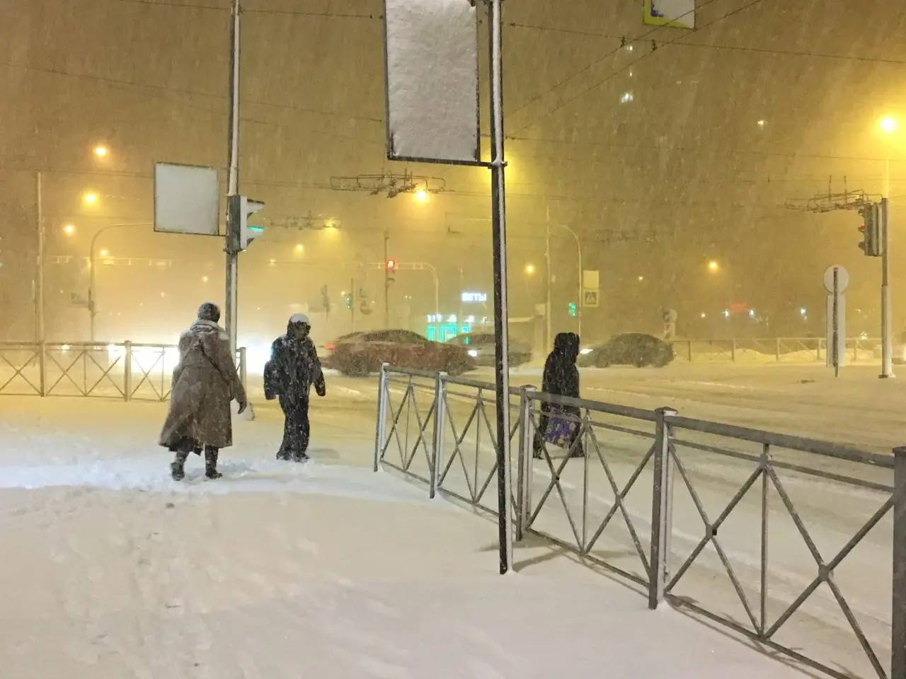 Метель в спб