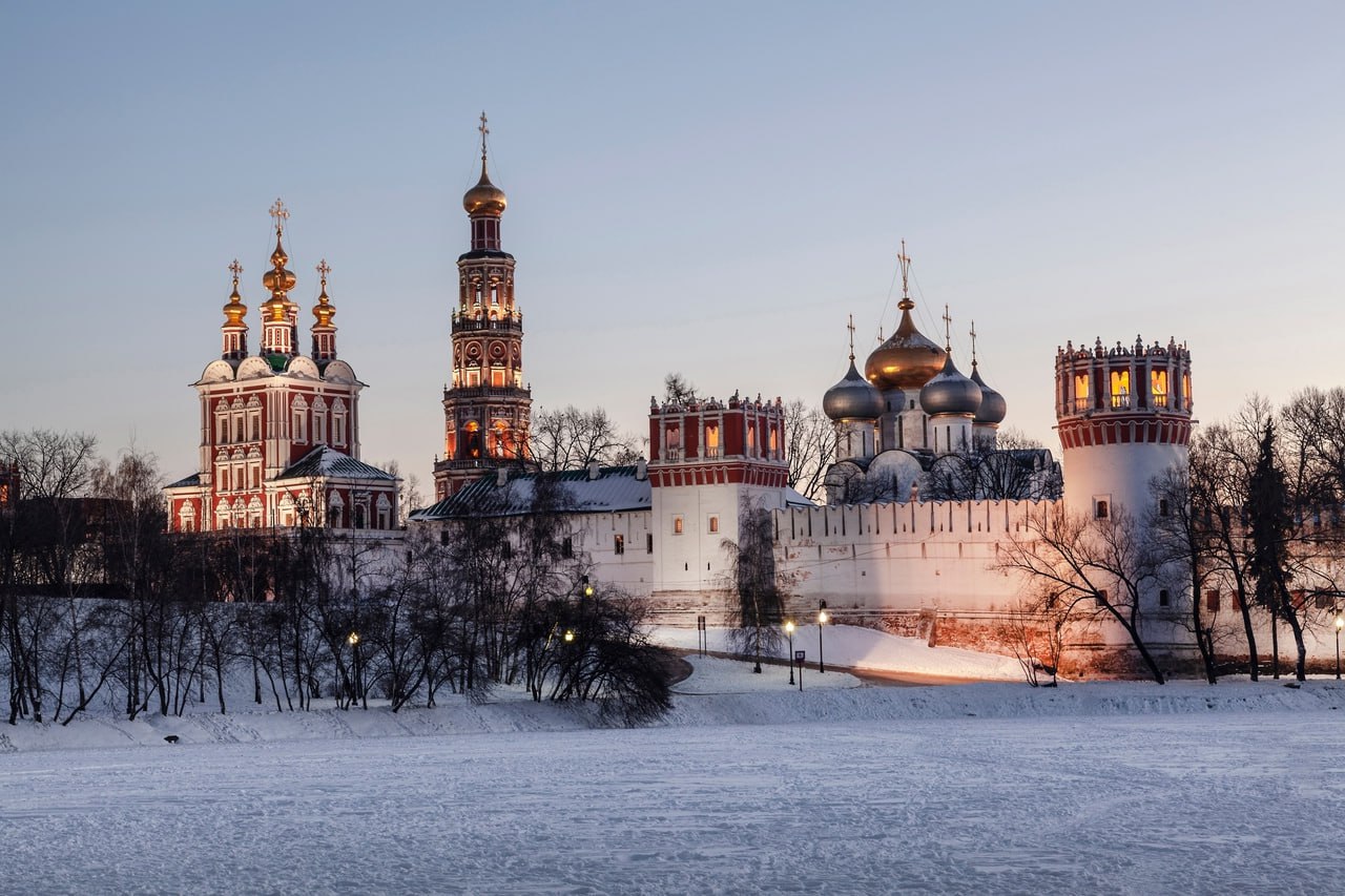 Симоновский монастырь Москва с коптера панорама