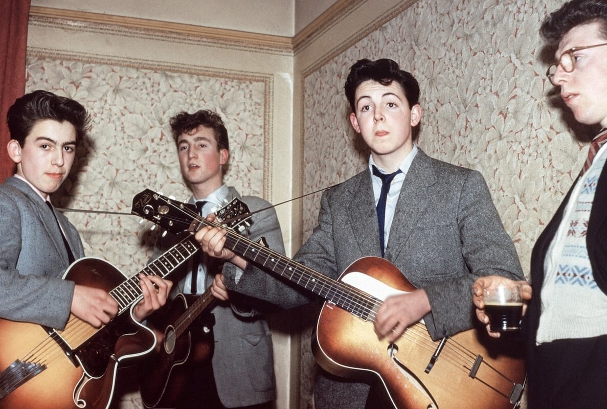 White the Beatles 1963