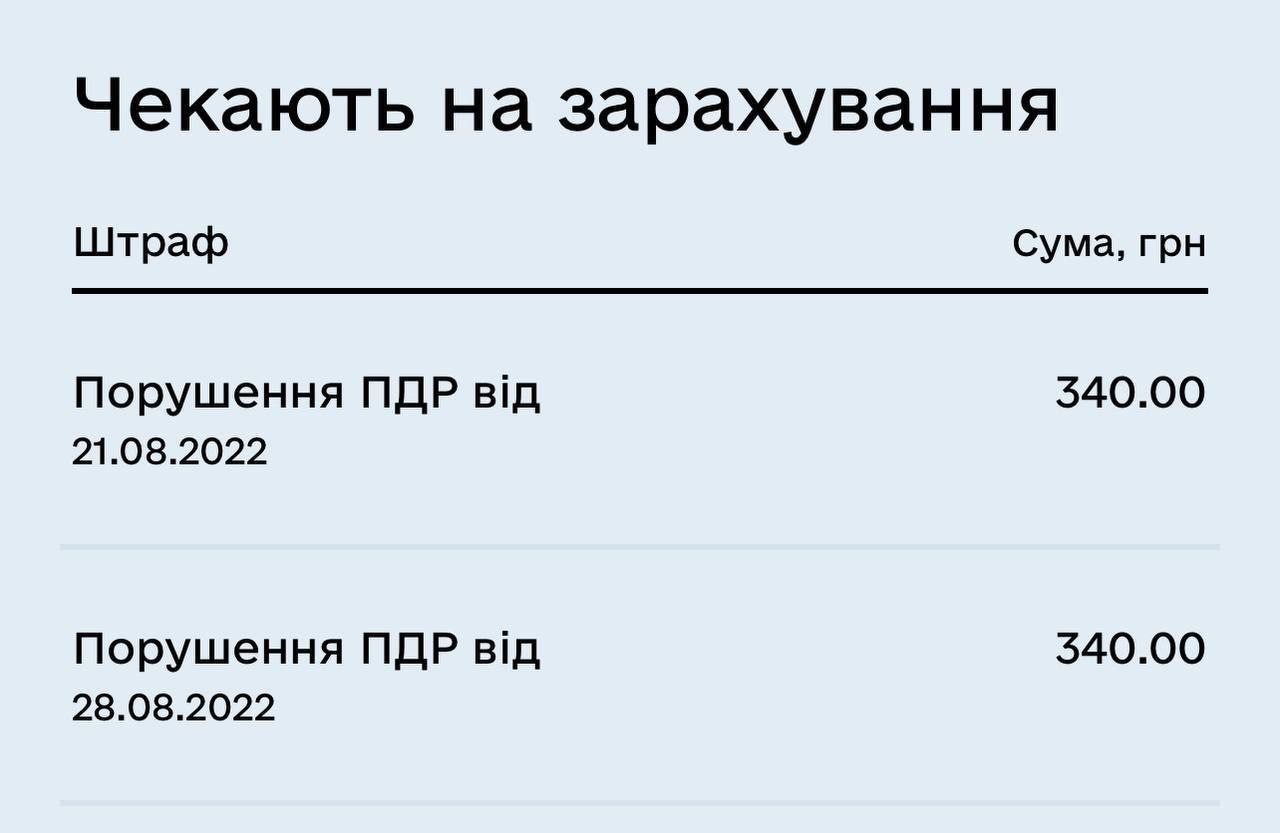 InfoFakt Україна 👉 Підписатись. 📲 В &quot;Дію&quot; повернулись штрафи за...