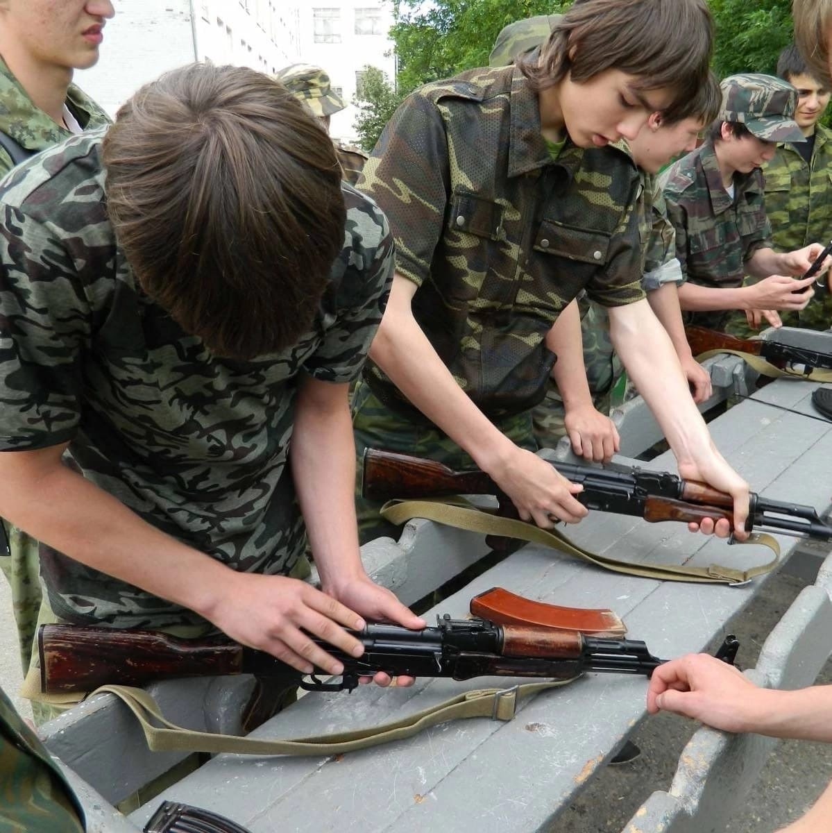 Подготовка к военной службе