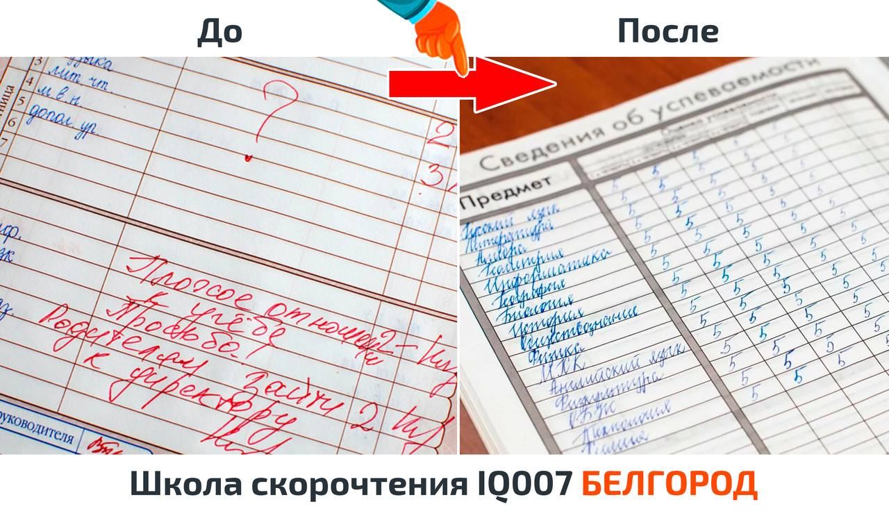 Грамотное письмо и каллиграфия iq007.