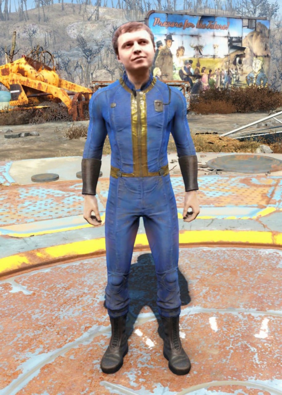 Fallout 4 armored vault suit фото 96