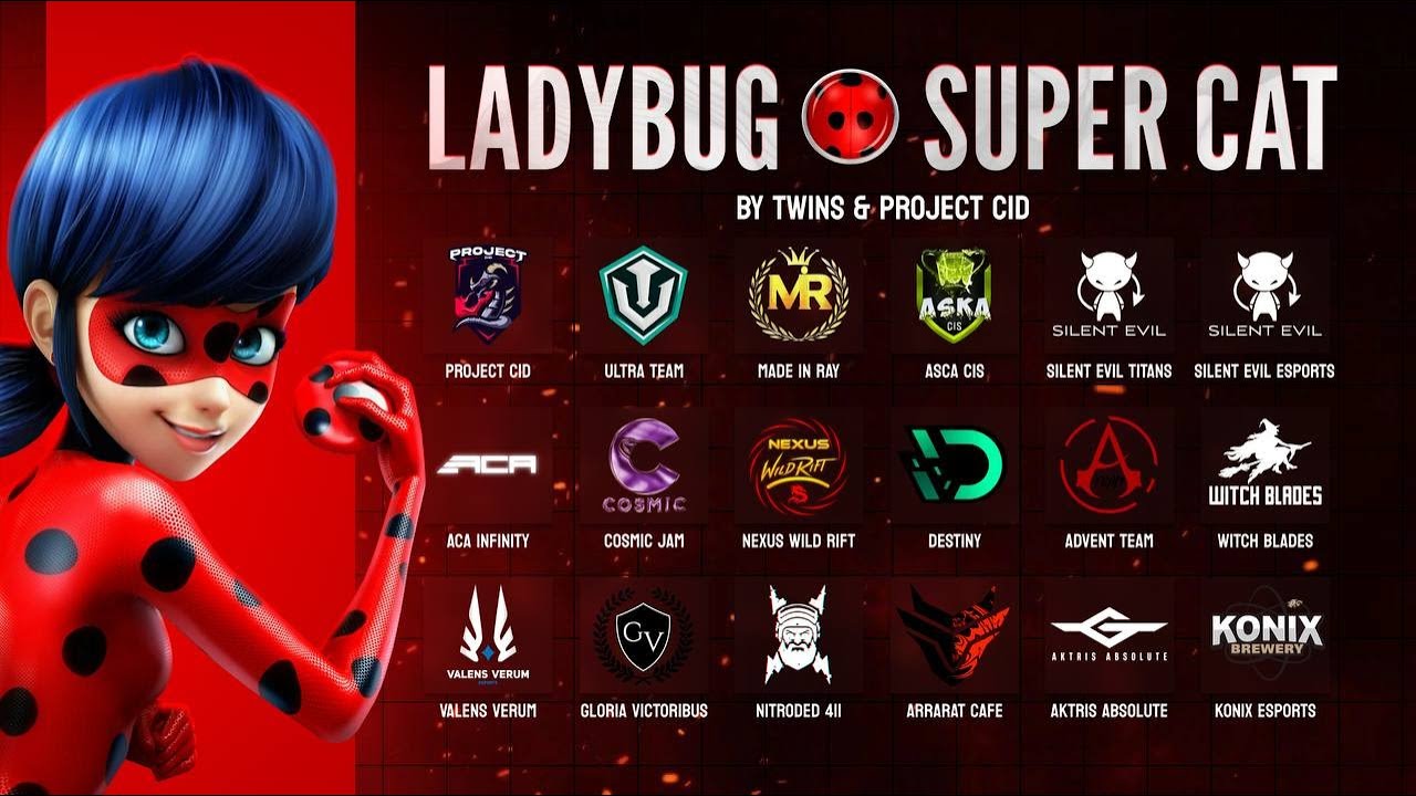 Ladybug and super Cat Full Team.