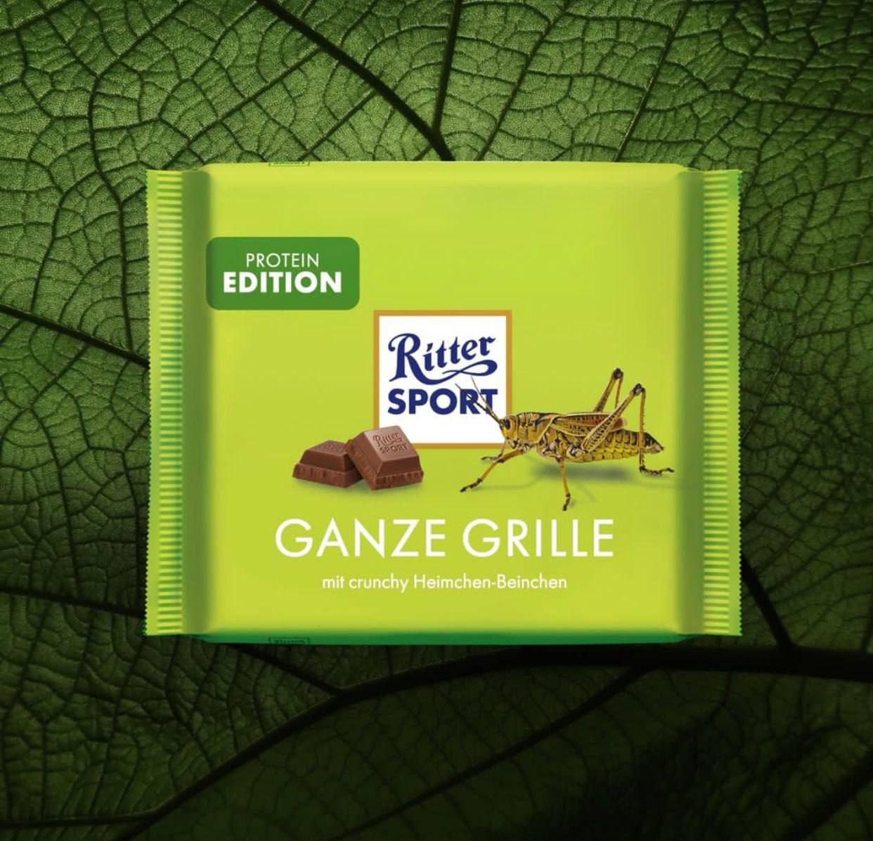 Ritter Sport со вкусом кузнечика